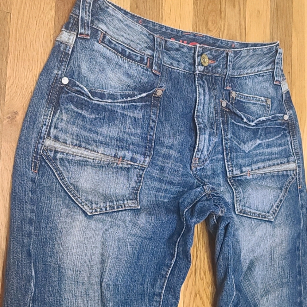 Fashion Vintage Denim Pants